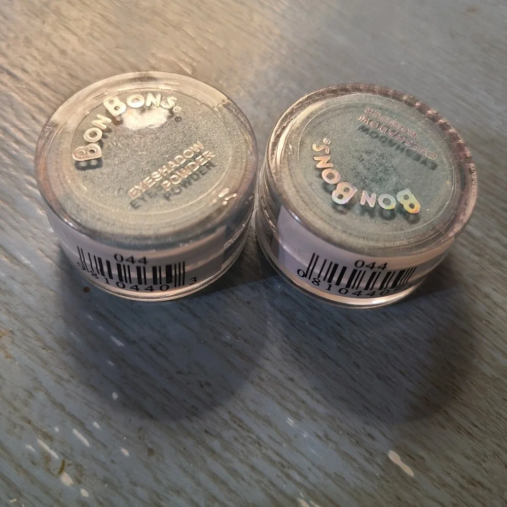 BON BONS Eyeshadow Powder 044 Teal Shimmer Loose‎ Pigment Two Pots New